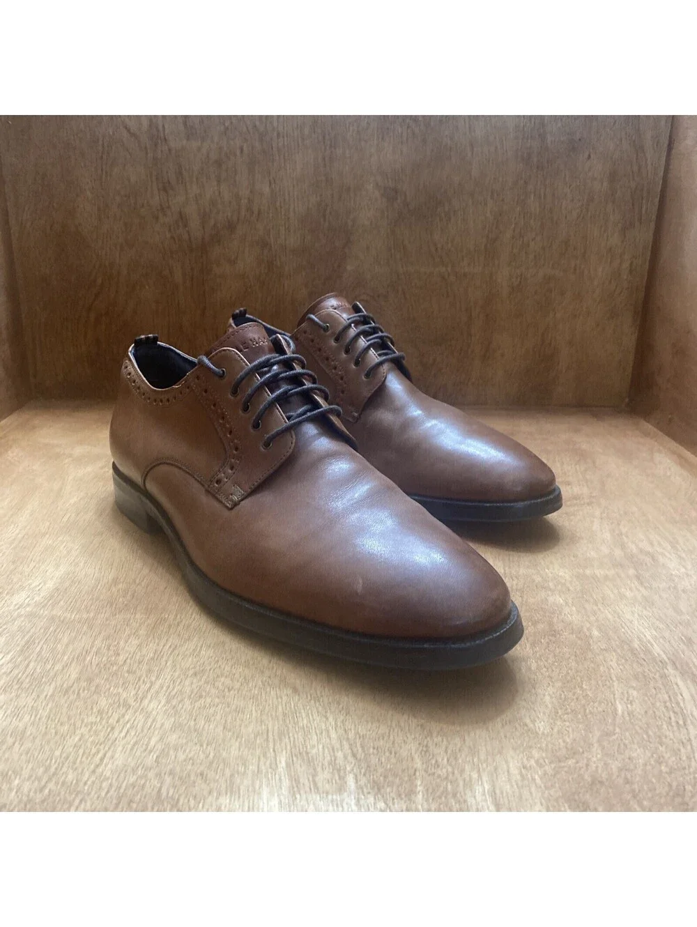 Cole Haan Grand 2.0 Shoes Mens Size 9.5 M Brown Leather C30626 Casual Preppy